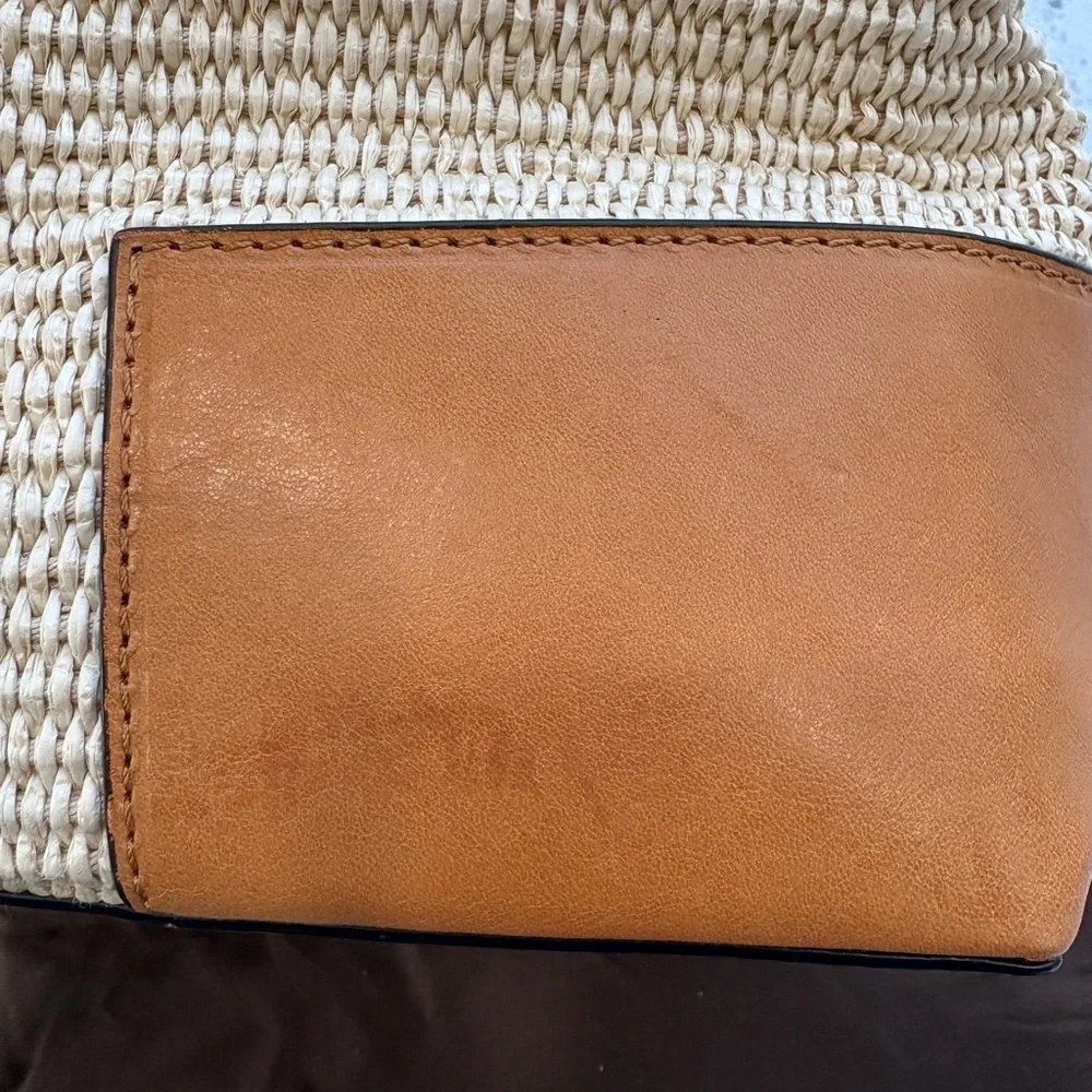 PRATESI Sarteano Shoulder Bag Bamboo Handle S291/PCE - Summer Brown